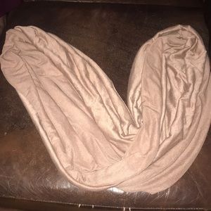 Tan soft scarf